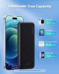 Miady 2-Pack 10000mAh Dual USB Power Bank