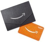 Amazon Gift Card in Mini Black Envelope