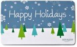 Amazon Gift Card in Festive Snowflake Tin