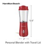 Hamilton Beach Portable Blender with Travel Cup