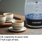 Chefman 1.8L Electric Kettle with Auto Shut-Off