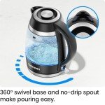 Chefman 1.8L Electric Kettle with Auto Shut-Off
