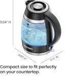 Chefman 1.8L Electric Kettle with Auto Shut-Off