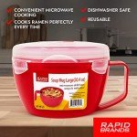 Microwaveable Soup Mug for Quick Meals