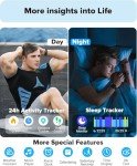 Alexa Fitness Smart Watch with Heart Rate Monitor