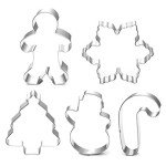 5-Piece Christmas Cookie Cutter Set