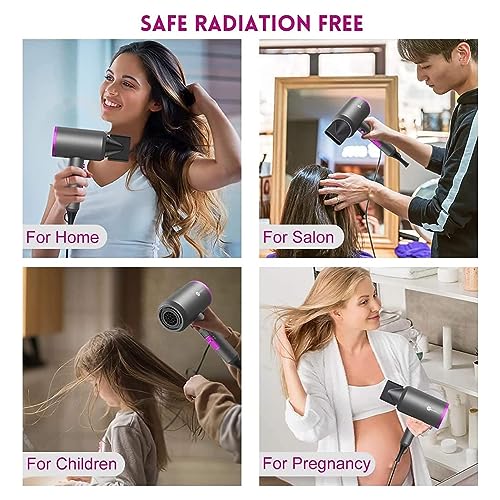Ionic Hair Dryer - 1800W Fast Drying Power