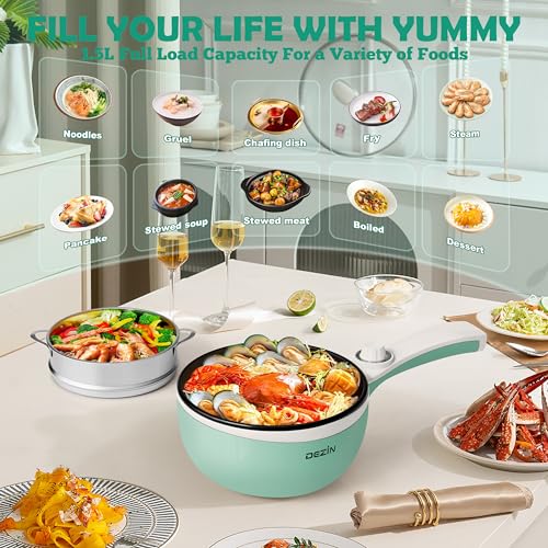 Upgraded Electric Hot Pot for College Cooking