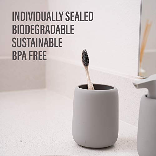Biodegradable Eco-Friendly Toothbrushes - Pack of 100