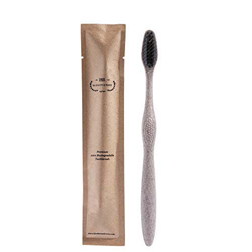Biodegradable Eco-Friendly Toothbrushes - Pack of 100