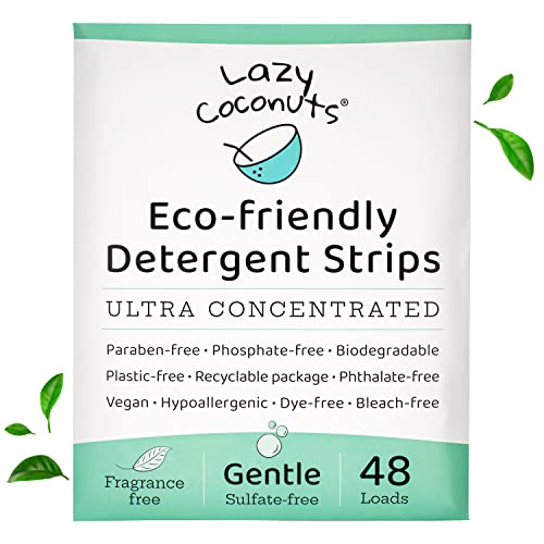 Eco-Friendly Laundry Detergent Sheets for Sensitive Skin