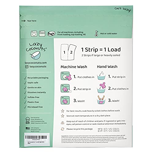 Eco-Friendly Laundry Detergent Sheets for Sensitive Skin