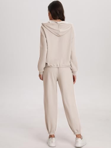 Bloggerlove Women's 2-Piece Jogger Set for College