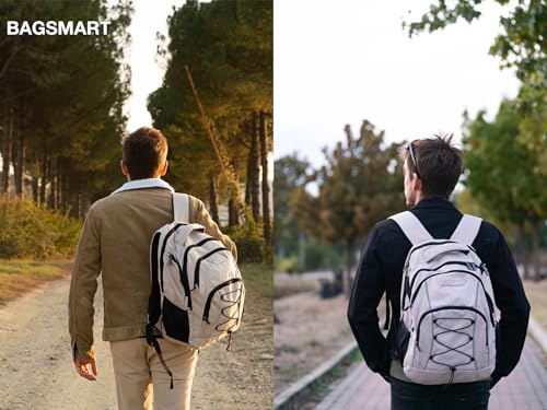 BAGSMART 15.6" Water-Resistant Anti-Theft Backpack