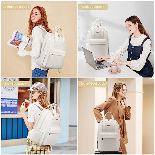 Stylish Laptop Backpack with USB Port for Women