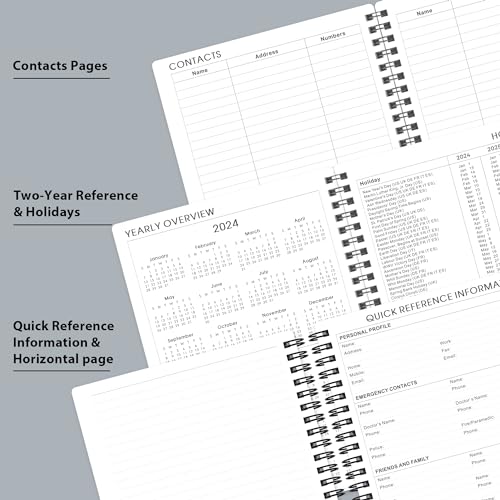 2024-2025 College Planner with Weekly & Monthly Layouts