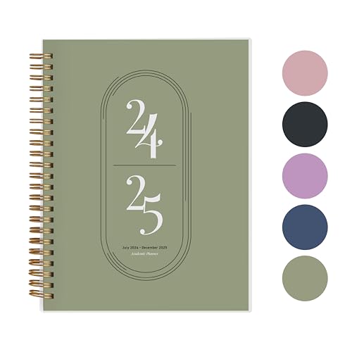 Riley's 2024-2025 Academic Weekly Planner - Green