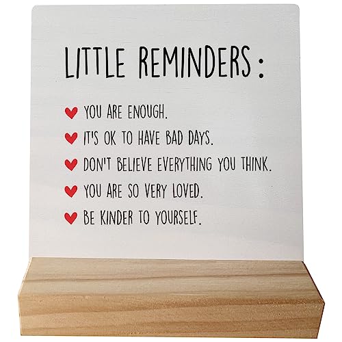 Inspirational Wooden Sign for College Girls