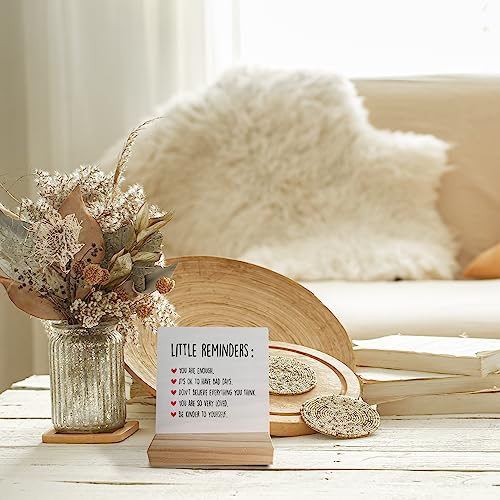 Inspirational Wooden Sign for College Girls