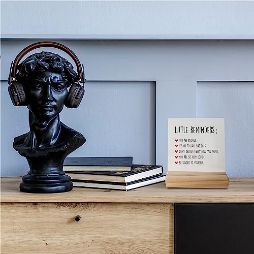 Inspirational Wooden Sign for College Girls