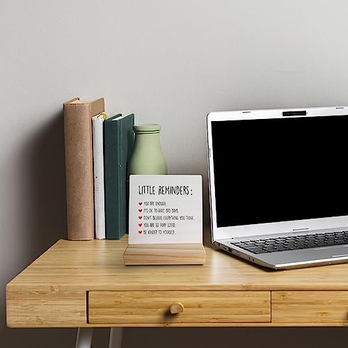 Inspirational Wooden Sign for College Girls