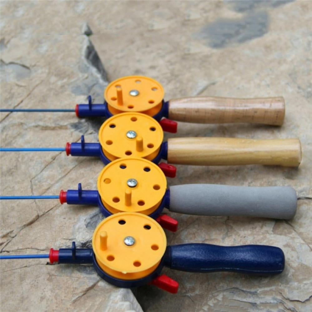 Winter Ice Fishing Rods - 2-Pack Solid Ice Rods