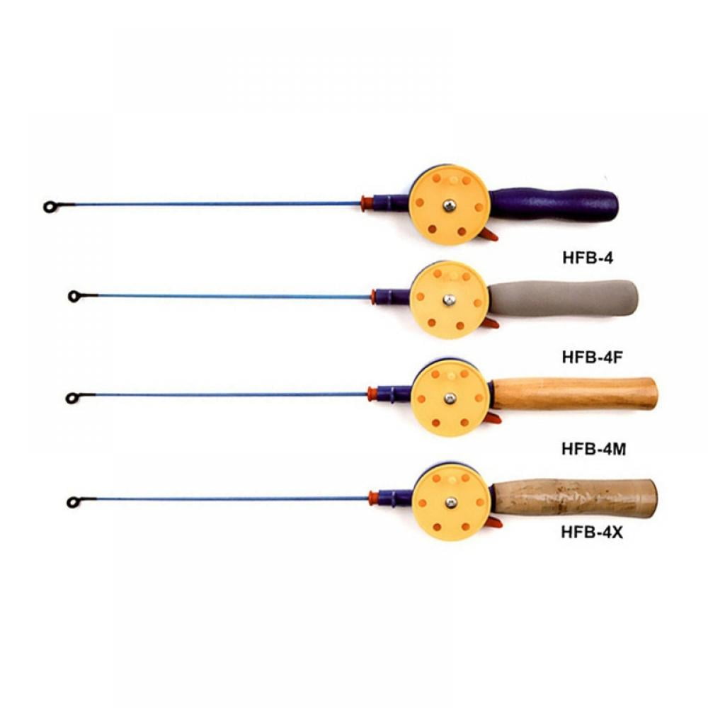 Winter Ice Fishing Rods - 2-Pack Solid Ice Rods
