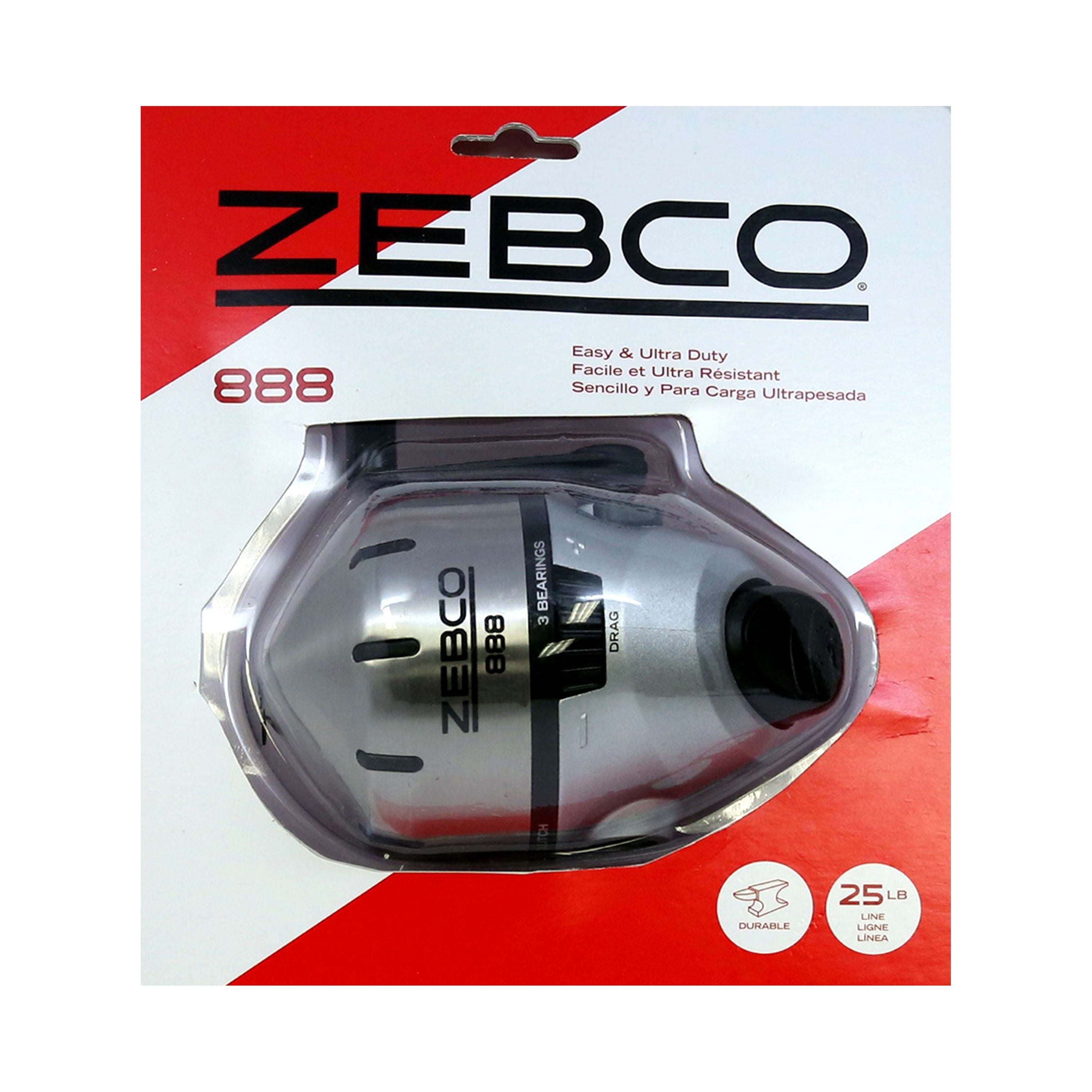Zebco 888 Spincast Reel, Size 80