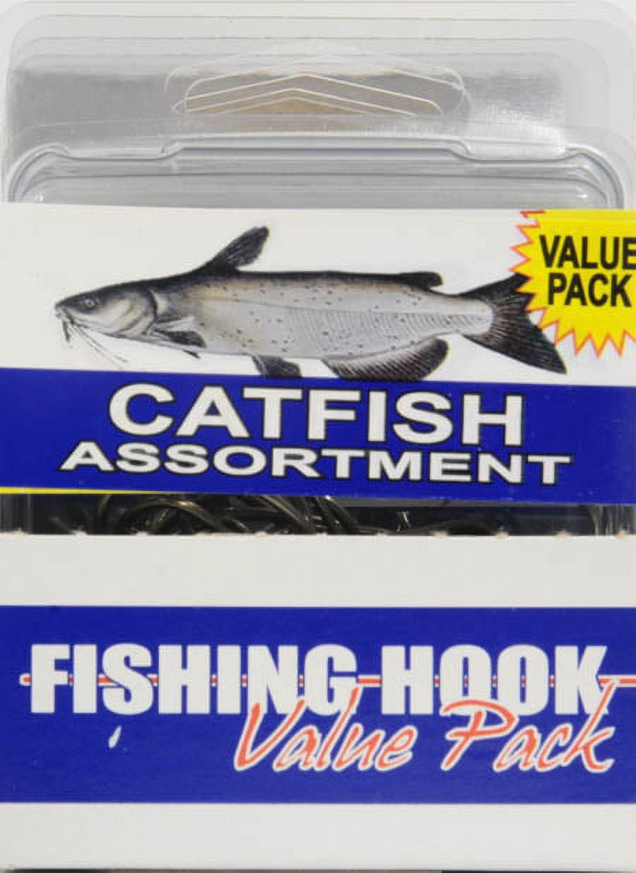 Eagle Claw Catfish Hooks Assortment, 40 Pieces