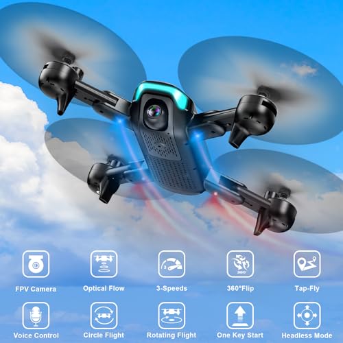 REDRIE Foldable Drone with 1080P Camera 