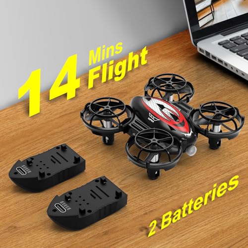 Mini Drone for kids and Beginners: RC Quadcopter, Auto Hover, 3D Flip