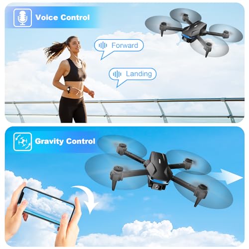 1080P HD Camera Foldable Drone for Beginners and Kids