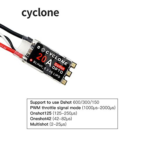 4Pcs 20A Brushless ESC for FPV Quadcopter Drone