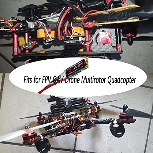4Pcs 20A Brushless ESC for FPV Quadcopter Drone