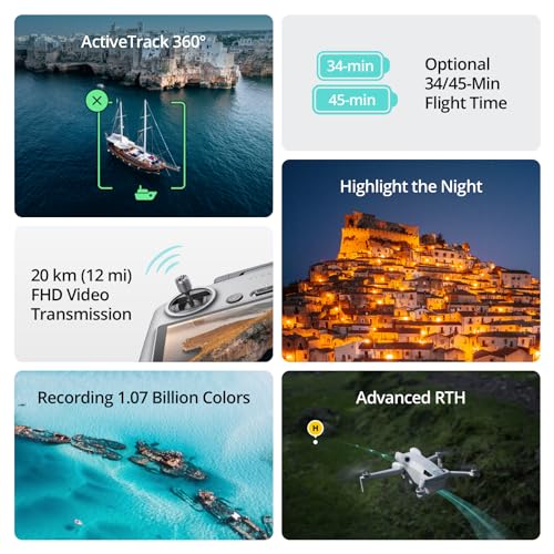 Foldable DJI Mini 4 Pro Drone with 4K Camera