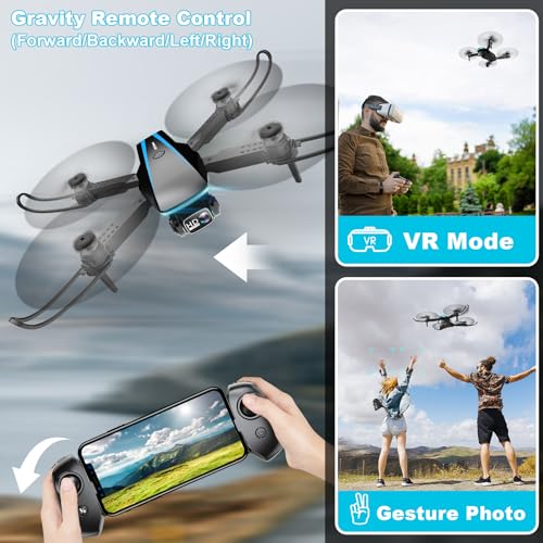 RADCLO Mini Drone with Camera - 1080P HD Foldable