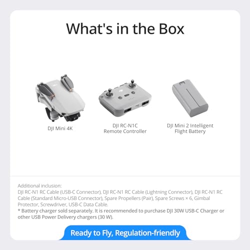 DJI Mini 4K Drone: Adults Edition, 249g