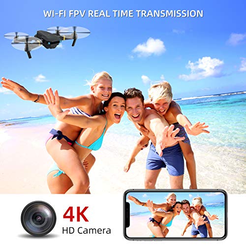 Foldable RC Quadcopter with 4K HD Camera