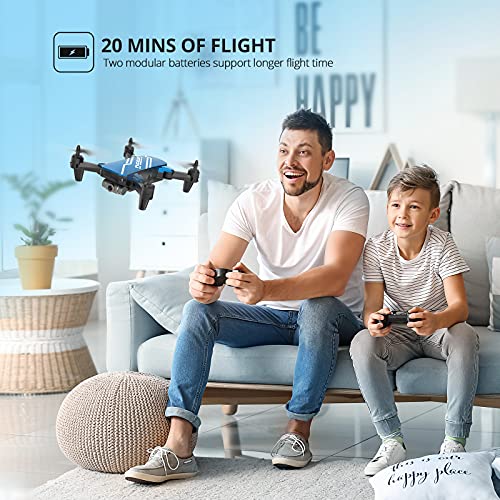 DEERC D20 Mini Drone for Kids - Blue