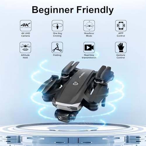 Adults' 4K camera drones - WiFi FPV, foldable