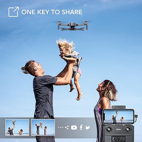 Ruko F11GIM2: 4K Camera, 9800ft Range Drone