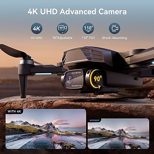 GPS Drone with 4K Camera: Viot RC Quadcopter