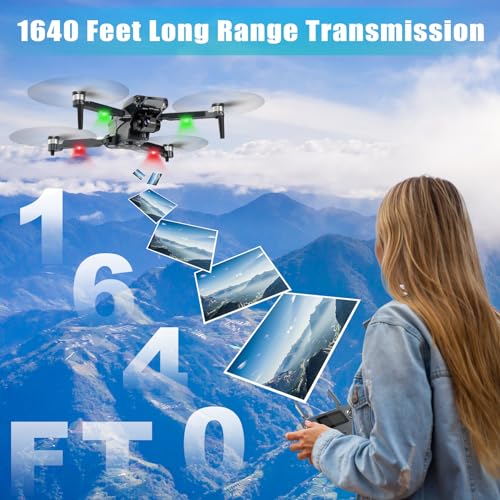 4K Camera RC Quadcopter: Long Range, GPS Auto Return