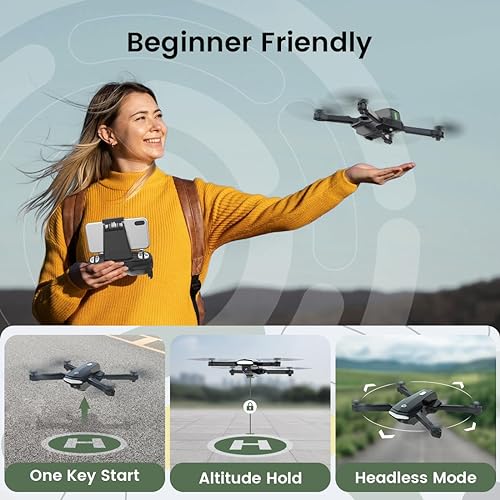 Holy Stone HS260 Foldable RC Drone with 1080P HD Camera, Beginners