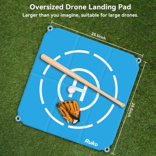 Ruko Large Waterproof Drone Landing Pad - 25.5