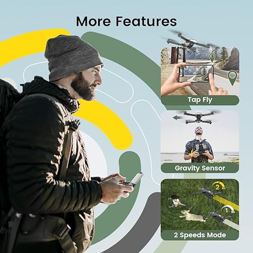 Holy Stone HS260 Foldable RC Drone with 1080P HD Camera, Beginners