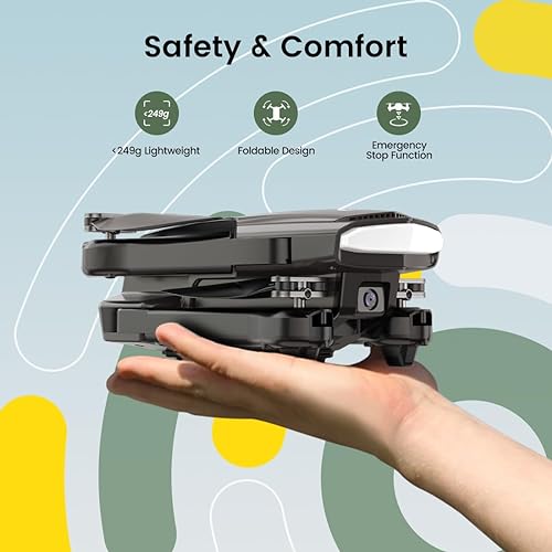 Holy Stone HS260 Foldable RC Drone with 1080P HD Camera, Beginners