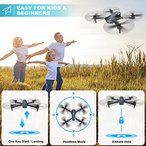 Foldable RC Drone with 1080P Camera, Voice Control