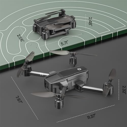 Foldable FPV Drone with 1080P WiFi Camera