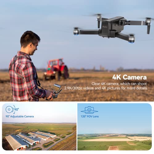 F11Pro Camera Drones for Adults - Black